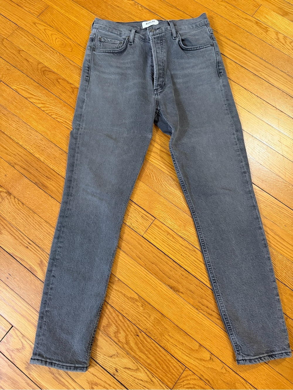 Agolde Women’s Slim Gray Jeans
